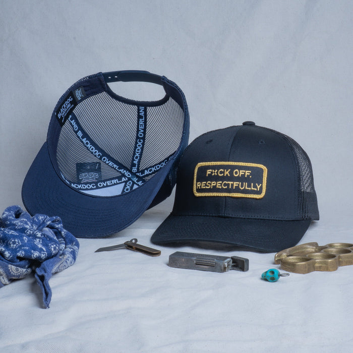 👉 "FXCK OFF, RESPECTFULLY" – Mesh Snapback – BOGO 50% Off🔥