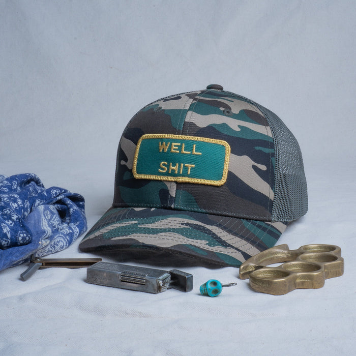 👉 "WELL SHIT" – Mesh Snapback – BOGO 50% Off🔥