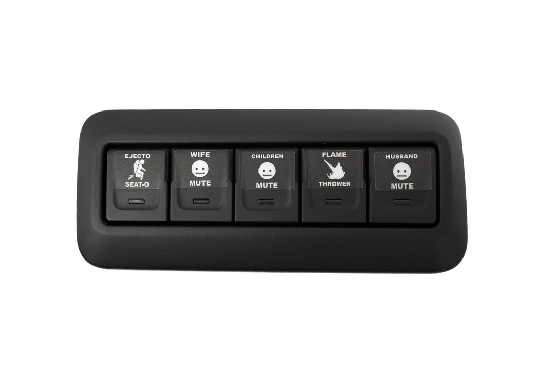 Auxiliary Switch Labels (Upfitter) - 2019+ GM and Chevy Vehicles