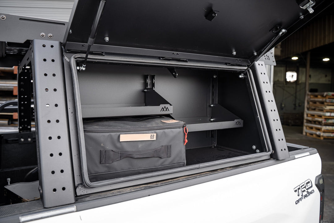 Aluminum Bed Rack Storage Box - Toyota Tacoma