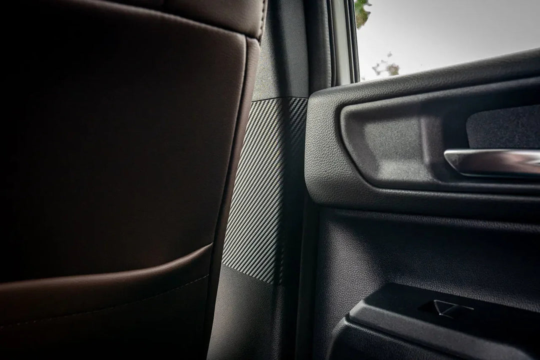 3D Carbon Seatbelt Panel Protection - 2024+ Land Cruiser / GX 550