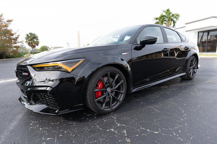 3D Carbon A Pillar Triangle Overlays - 2023+ Integra / 2022+ Civic