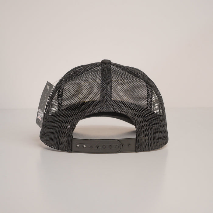 EXCLUSIVE - "THE HELL I WON'T" Black Trucker (BLACK ROPE) (BOGO 50% OFF)