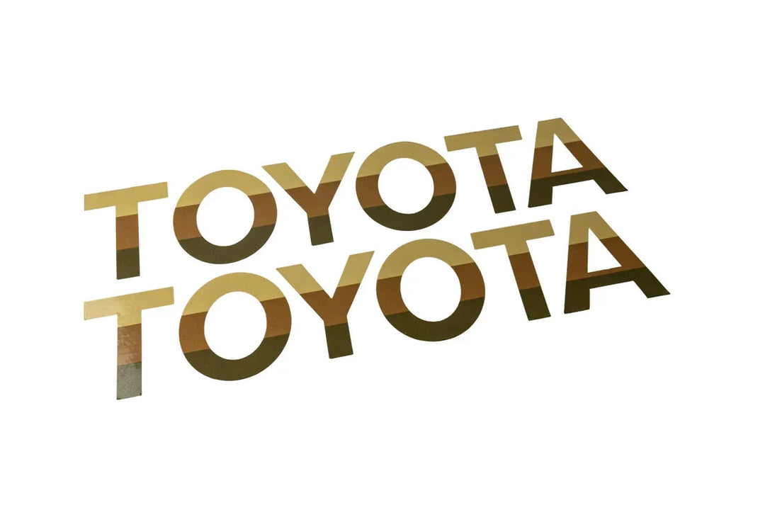 TOYOTA Front Grille Emblem Kit - 2024+ Land Cruiser / 07-14 FJ Cruiser