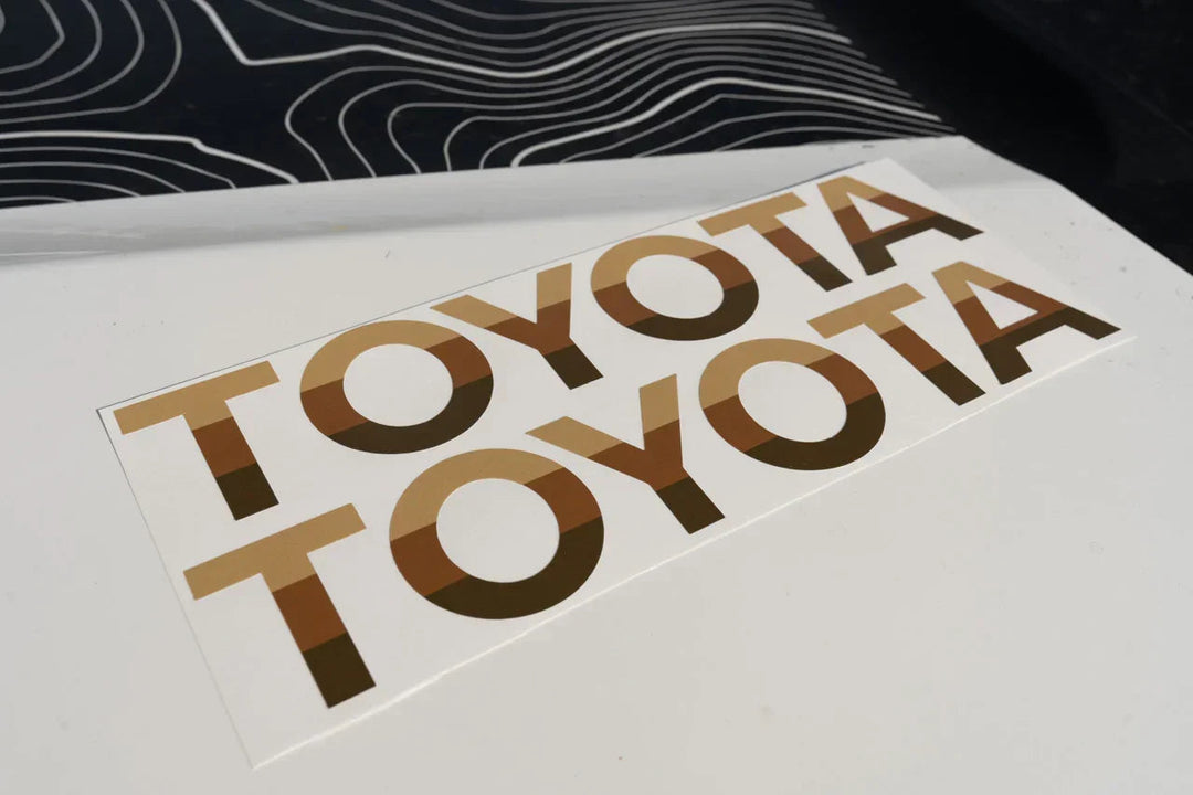 TOYOTA Front Grille Emblem Kit - 2024+ Land Cruiser / 07-14 FJ Cruiser