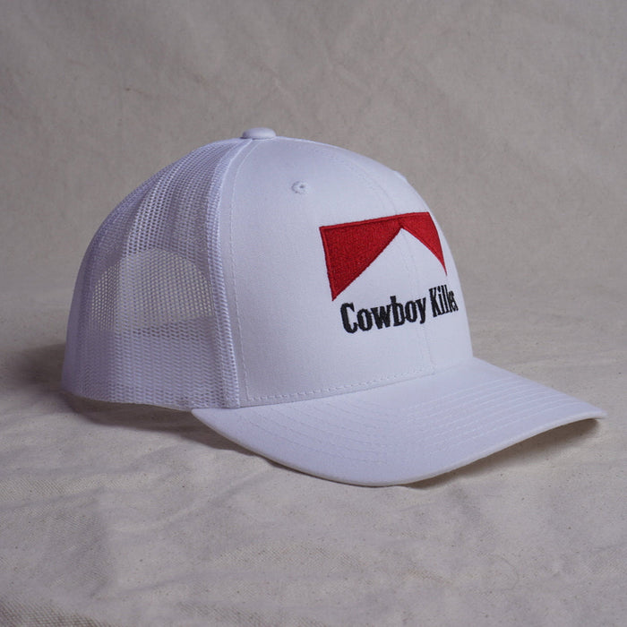 Marlboro Man "Cowboy Killer" White Trucker (BOGO 50% OFF)