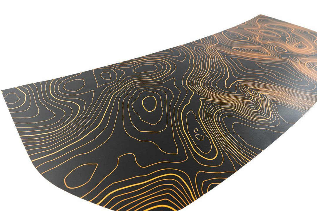 Topographic Map Premium Print Vinyl Rolls (3&