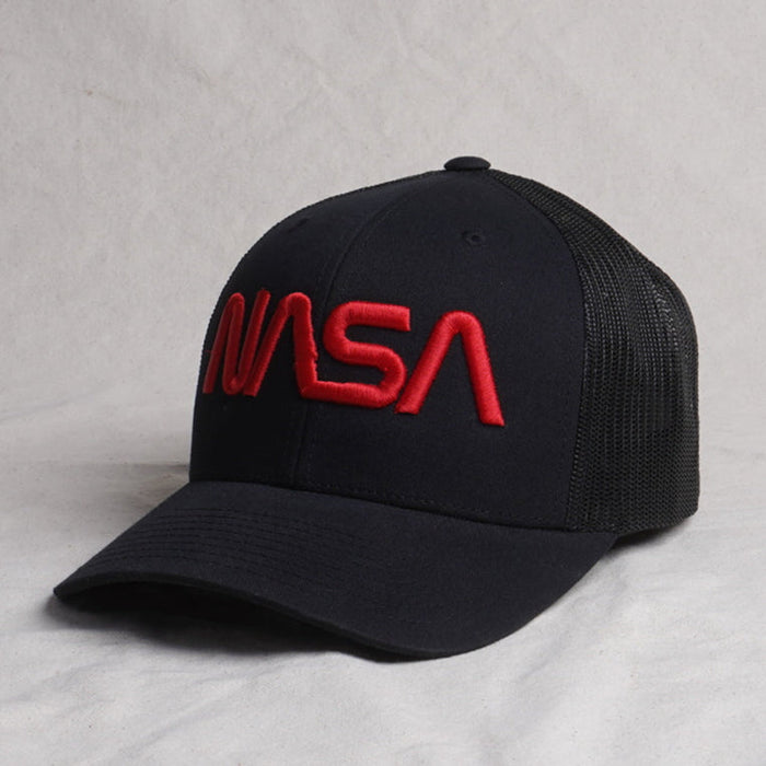 NASA "Take Flight" Black Trucker (BOGO 50% OFF)