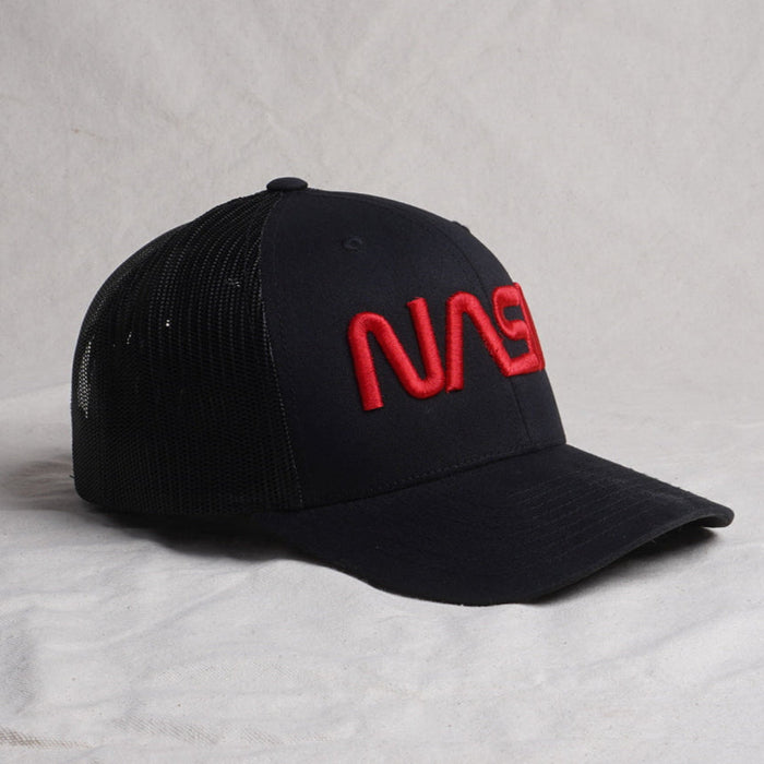 NASA "Take Flight" Black Trucker (BOGO 50% OFF)