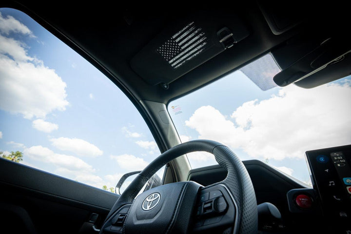 Sun Visor Airbag Label Overlays - 2025+ 4Runner
