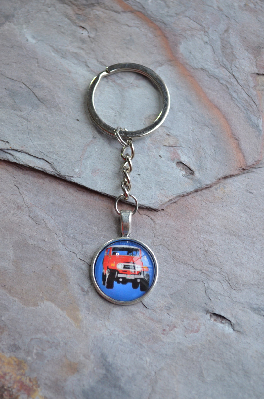 FJ40 Toyota Land Cruiser Truck Key Chain Keychain