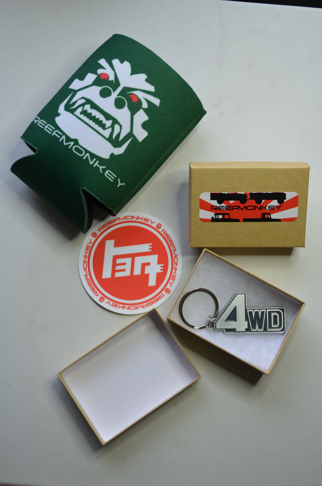 4WD FJ60 60 Series Land Cruiser Metal Silver Key Chain - Reefmonkey