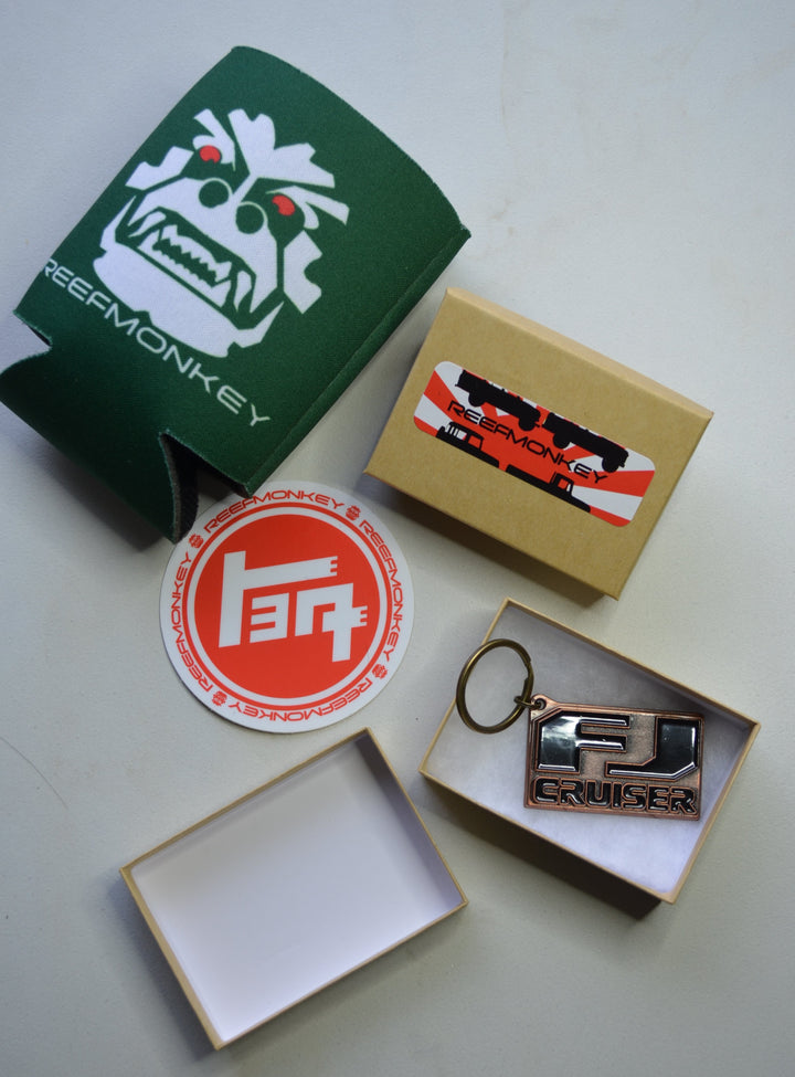 FJ Cruiser Cast Bronze Metal Key Chain Key Ring - Reefmonkey