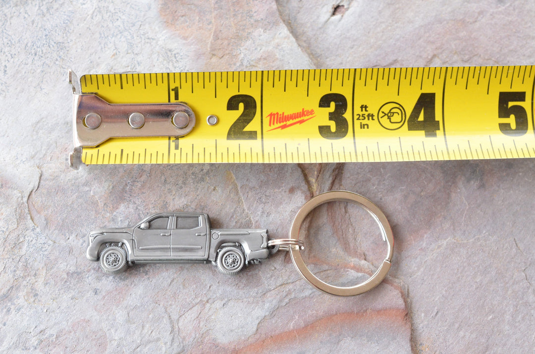Toyota Tundra Truck Metal 3D Key Chain - Reefmonkey
