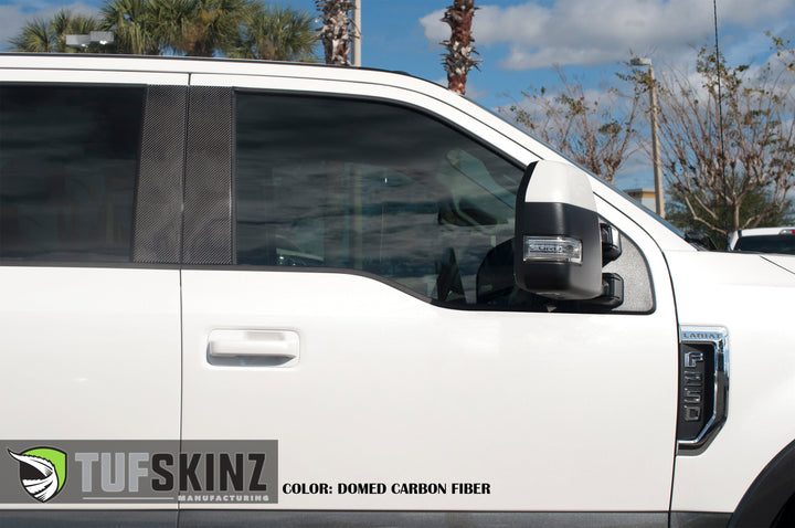 Door Pillars Accent Trim Fits 2017-2022 Ford Super Duty