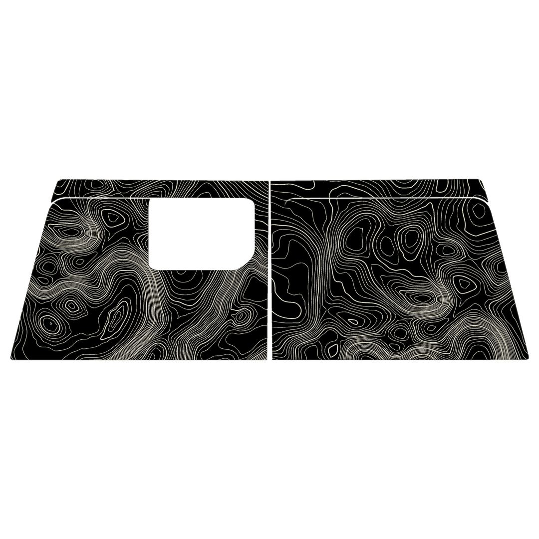 Topographic Map Premium Print Vinyl Rolls (3&