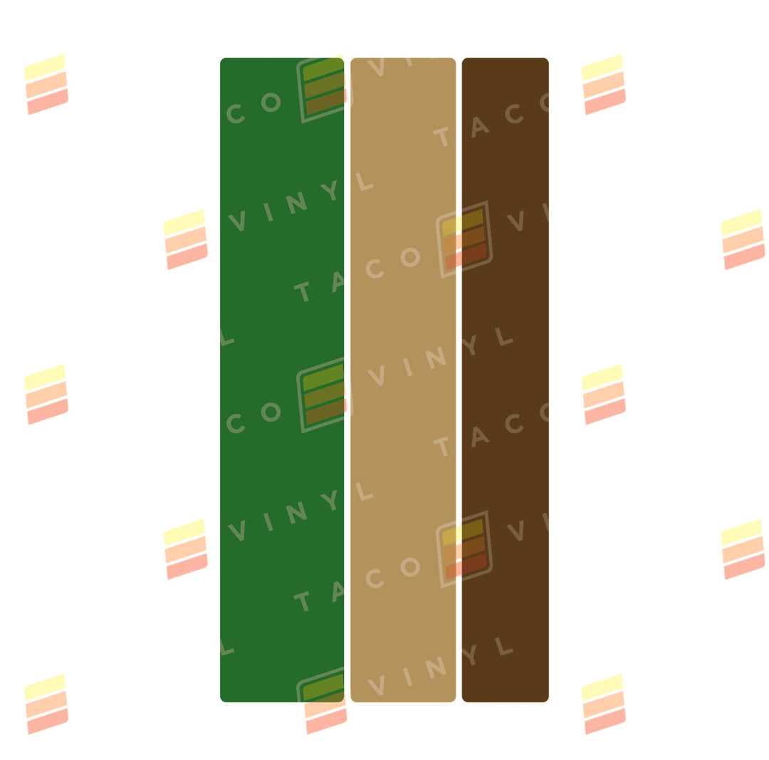 Large Universal Stripes