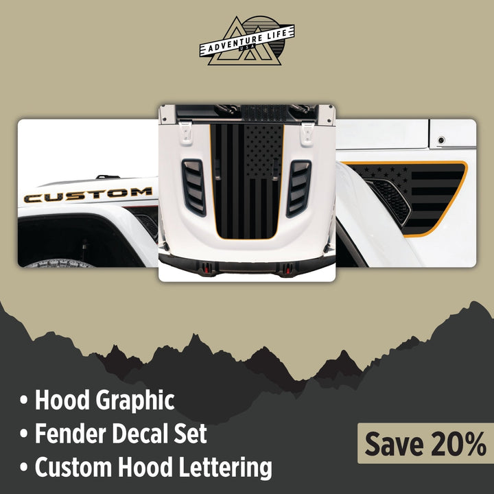 Graphic Kit for Gladiator JT RUBICON