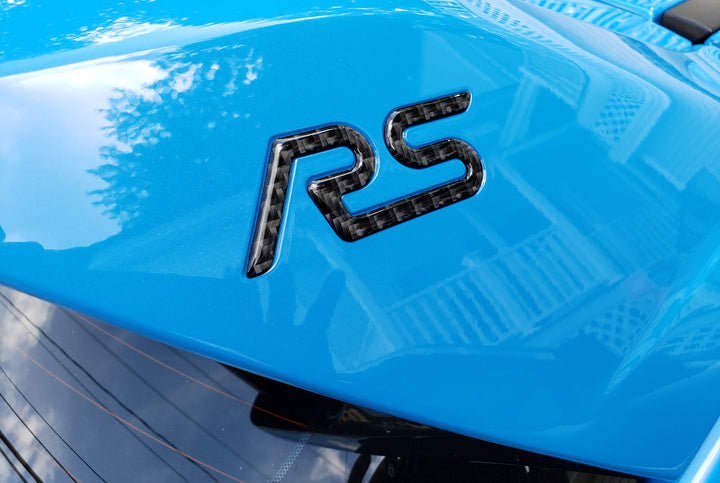 "RS" Spoiler Letter Inserts Fits 2016-2018 Ford Focus RS