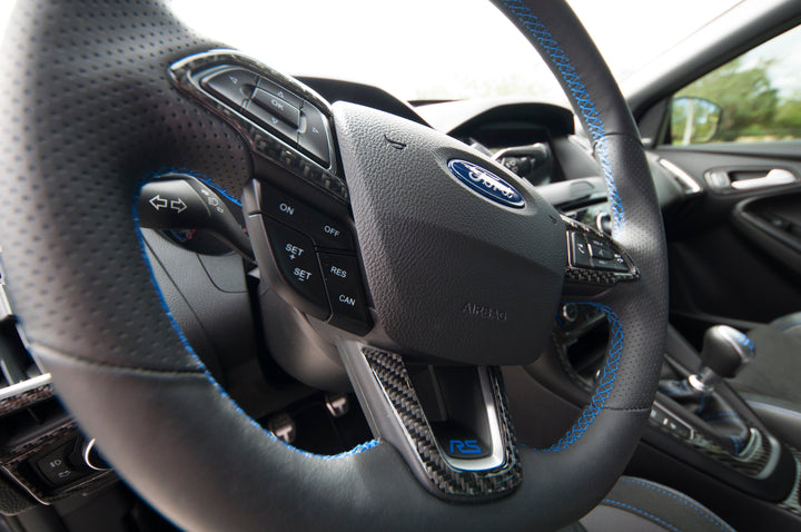 Steering Wheel Accent Overlays Fits 2015-2018 Ford Focus, RS, ST