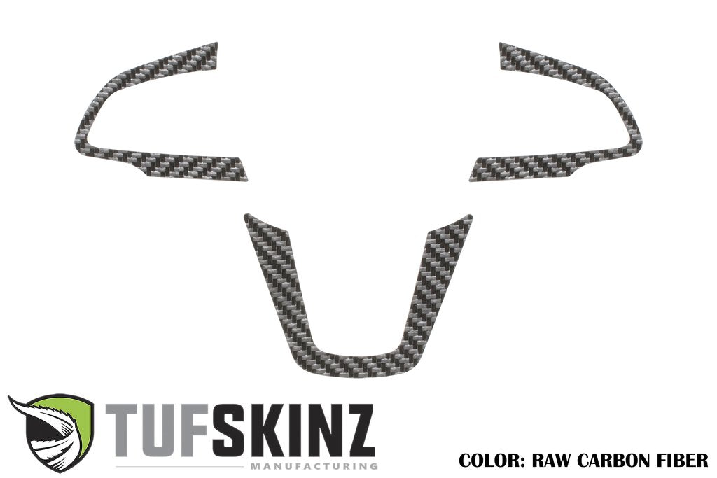 Steering Wheel Accent Overlays Fits 2015-2018 Ford Focus, RS, ST