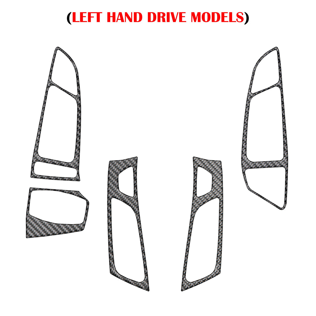 Interior Air Vent Accents Fits 2015-2018 Ford Focus, RS, ST