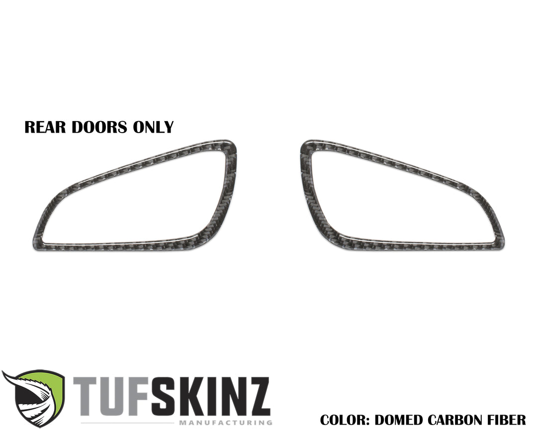 Interior Door Handle Surround Accents Fits 2015-2018 Ford Focus, RS, ST