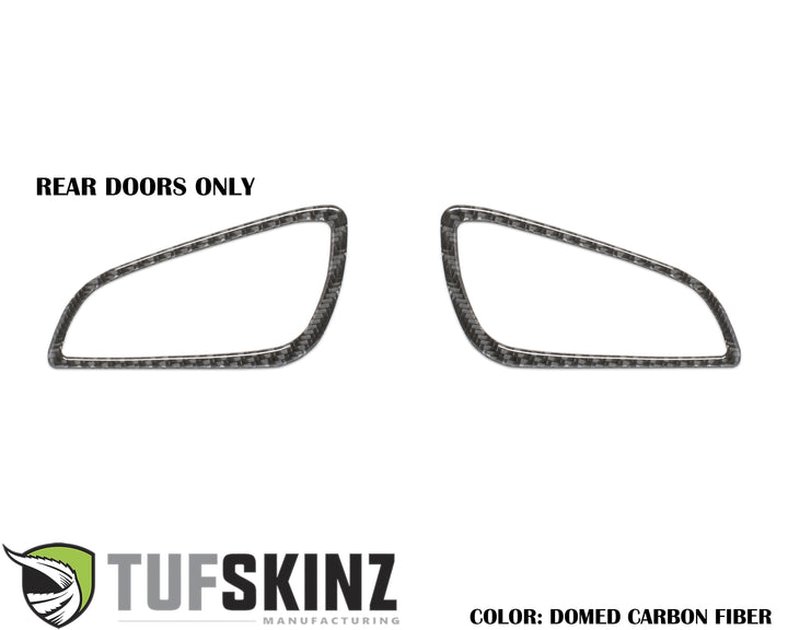 Interior Door Handle Surround Accents Fits 2015-2018 Ford Focus, RS, ST