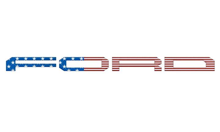 Tailgate Letter Overlays Fits 2015-2020 Ford F-150 Raptor