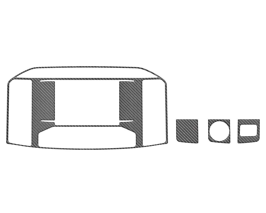 Navigation Screen Accent Trim Fits 2021-2025 Ford F-150