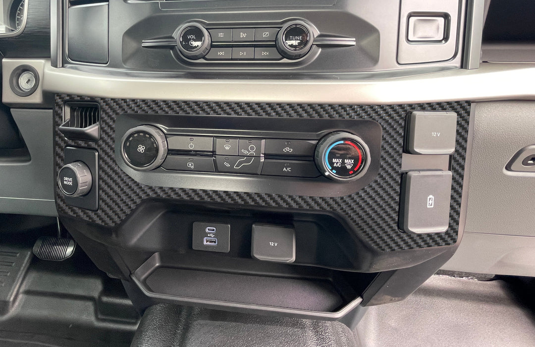 Climate Control Accent Trim Fits 2021-2025 Ford F-150