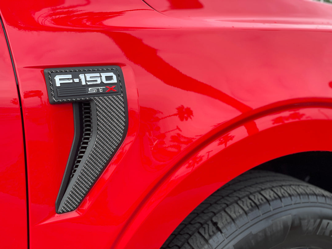 Fender Vent Accent Trim Fits 2021-2025 Ford F-150