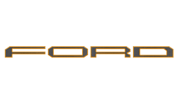 Raptor Tailgate Letter Overlays Fits 2021-2025 Ford F-150 Raptor