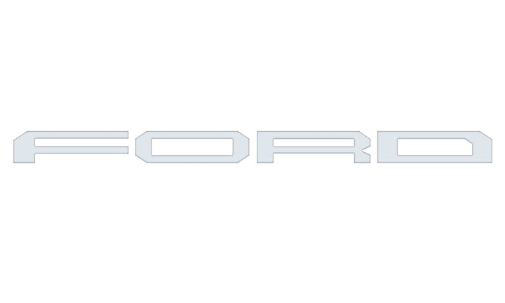 Raptor Tailgate Letter Overlays Fits 2021-2027 Ford F-150 Raptor
