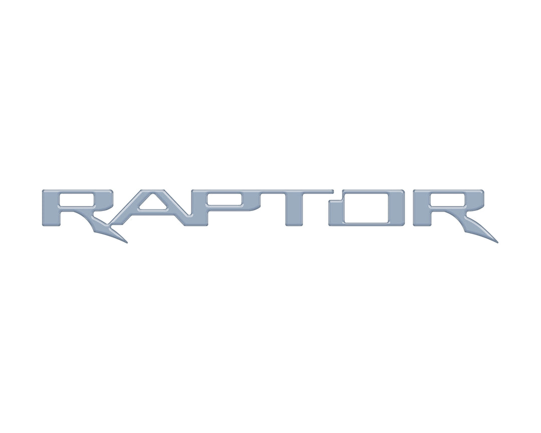 Raptor Tailgate Emblem Inserts Fits 2017-2025 Ford F-150 Raptor