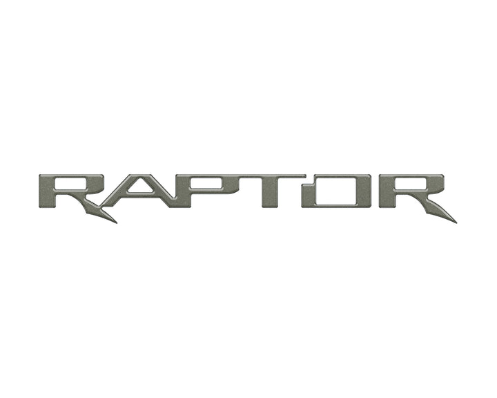 Raptor Tailgate Emblem Inserts Fits 2017-2025 Ford F-150 Raptor