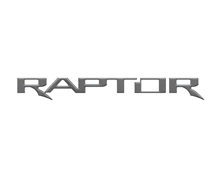 Raptor Tailgate Emblem Inserts Fits 2017-2025 Ford F-150 Raptor