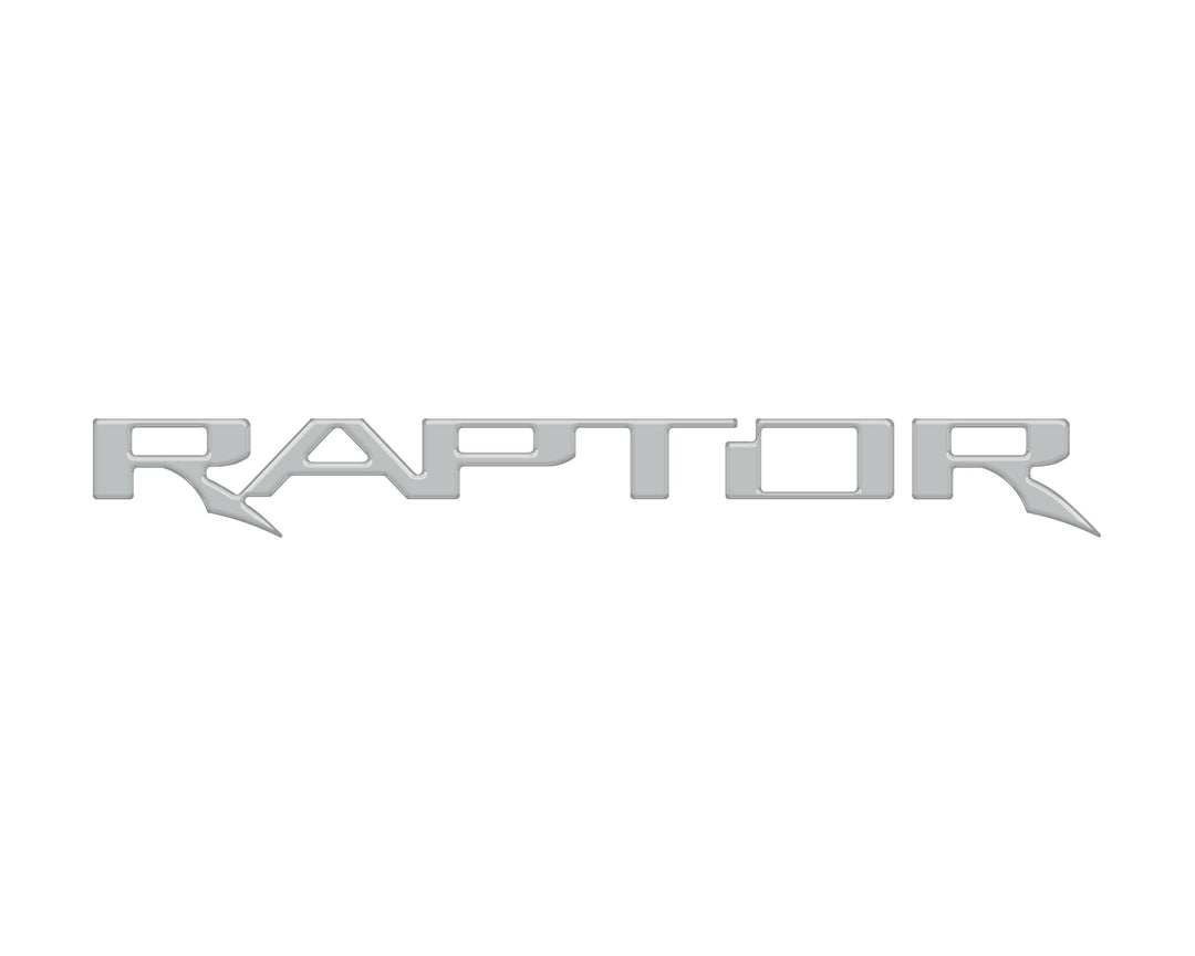 Raptor Tailgate Emblem Inserts Fits 2017-2025 Ford F-150 Raptor