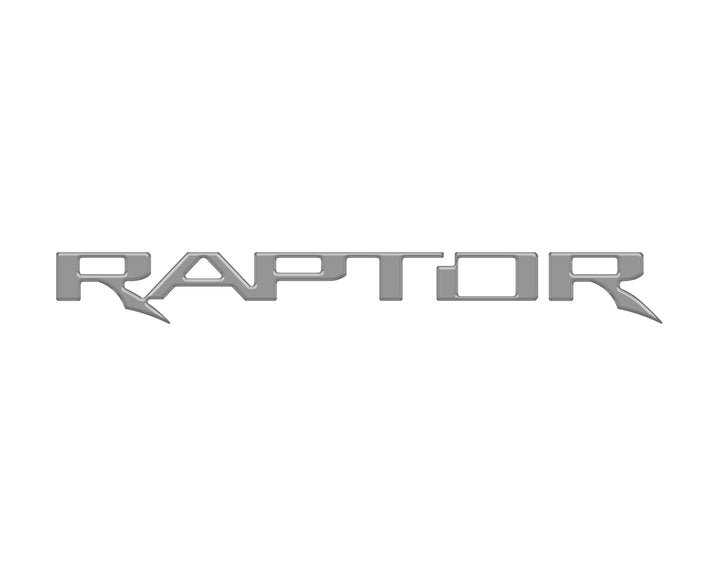 Raptor Tailgate Emblem Inserts Fits 2017-2025 Ford F-150 Raptor