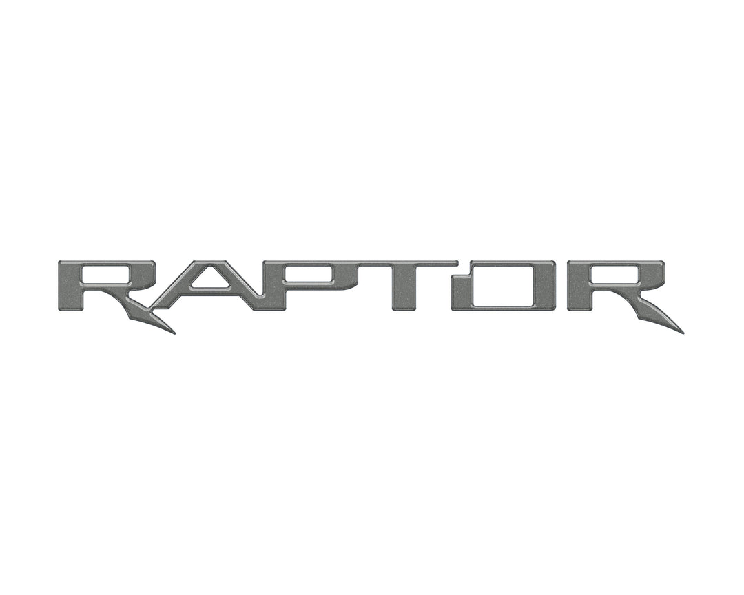 Raptor Tailgate Emblem Inserts Fits 2017-2025 Ford F-150 Raptor