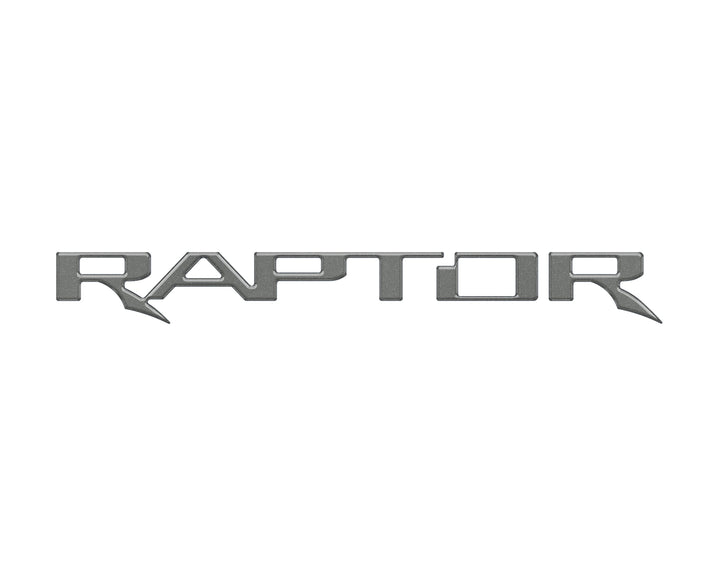 Raptor Tailgate Emblem Inserts Fits 2017-2025 Ford F-150 Raptor