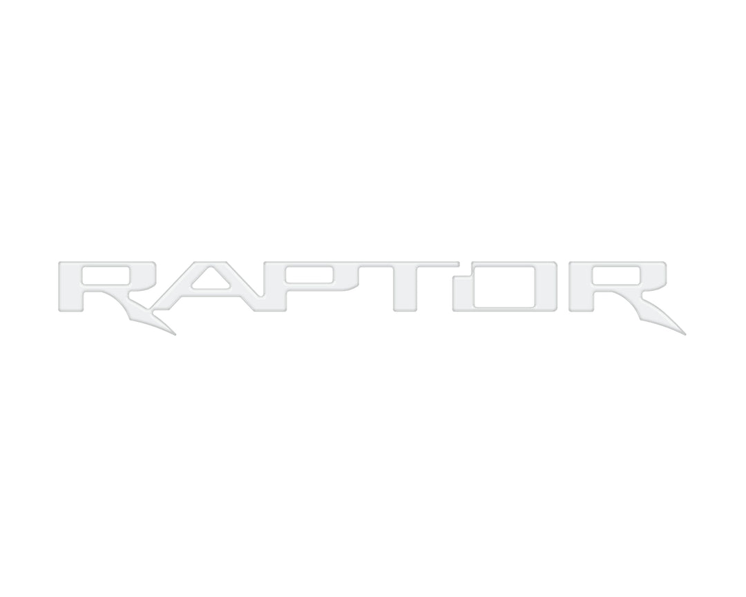 Raptor Tailgate Emblem Inserts Fits 2017-2025 Ford F-150 Raptor