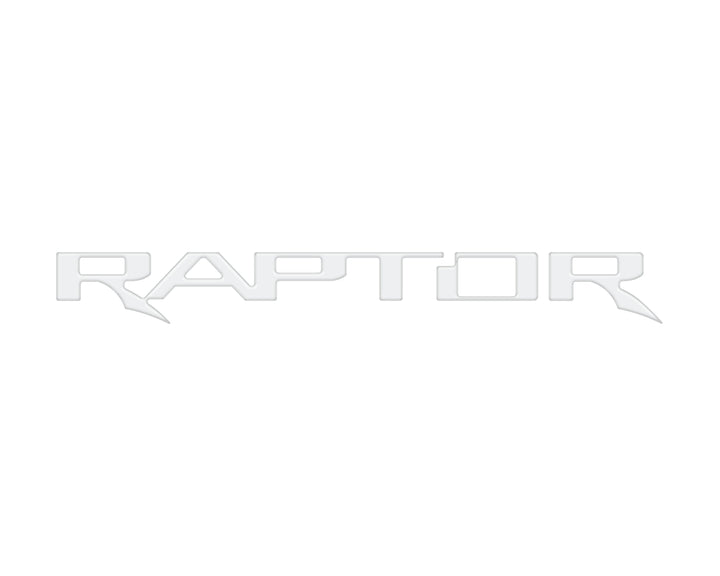 Raptor Tailgate Emblem Inserts Fits 2017-2025 Ford F-150 Raptor