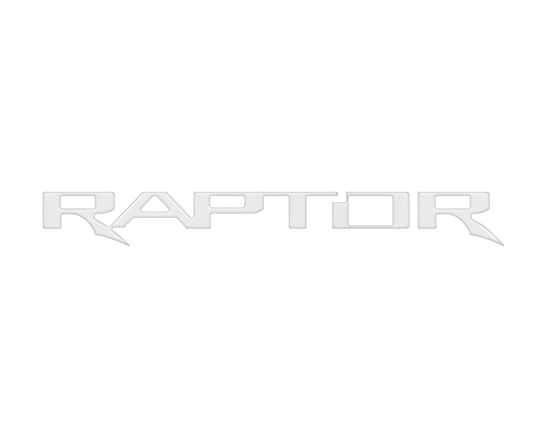 Raptor Tailgate Emblem Inserts Fits 2017-2025 Ford F-150 Raptor