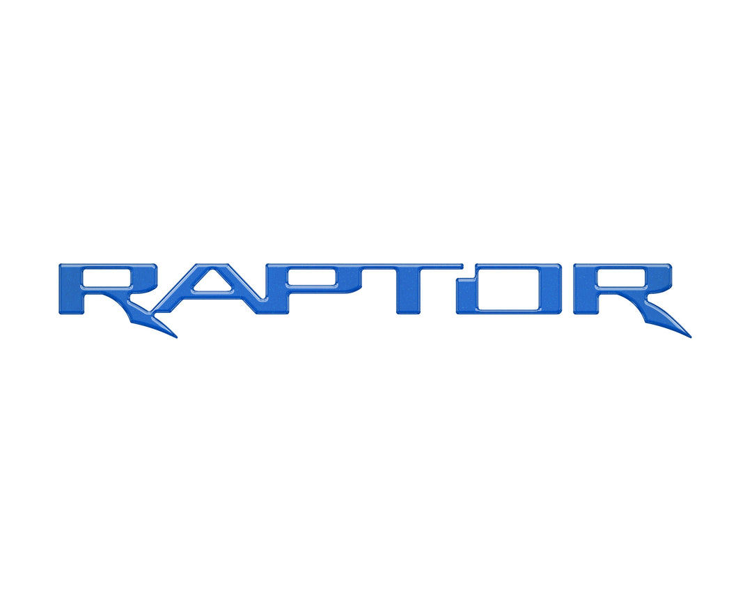Raptor Tailgate Emblem Inserts Fits 2017-2025 Ford F-150 Raptor