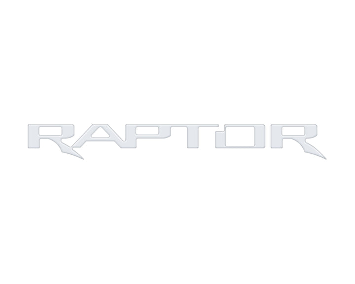 Raptor Tailgate Emblem Inserts Fits 2017-2025 Ford F-150 Raptor
