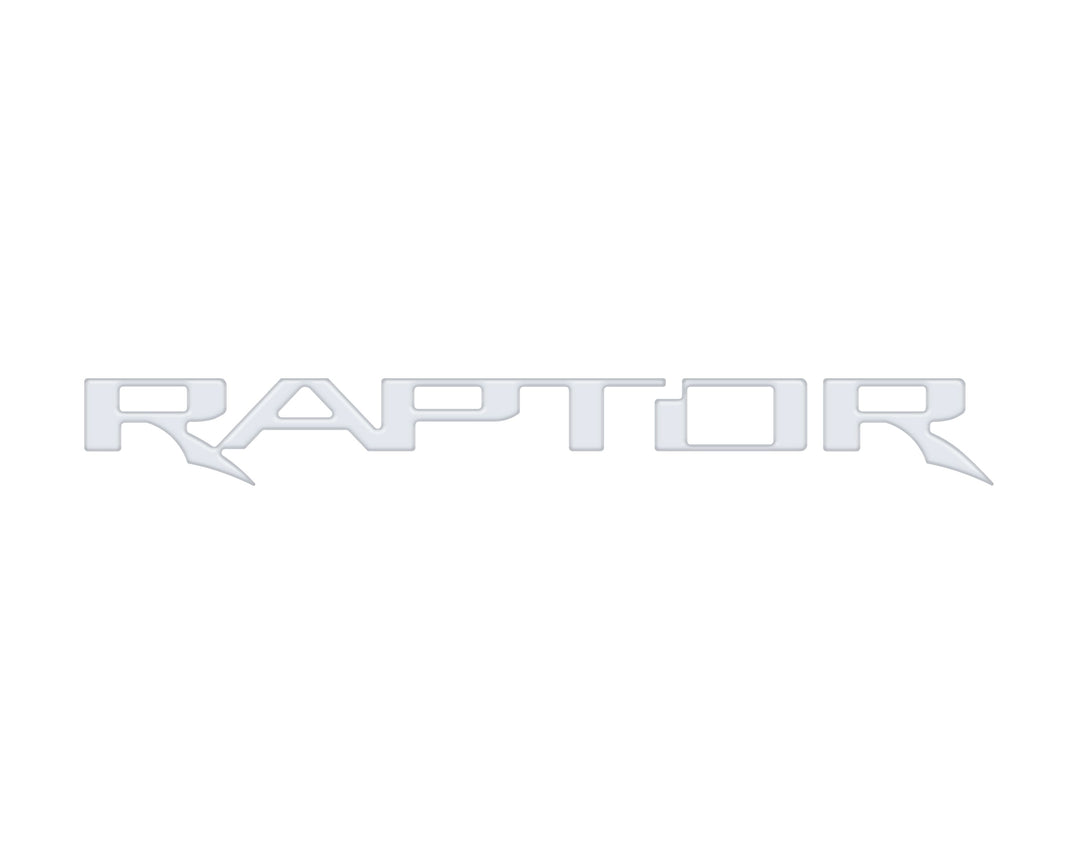 Raptor Tailgate Emblem Inserts Fits 2017-2025 Ford F-150 Raptor