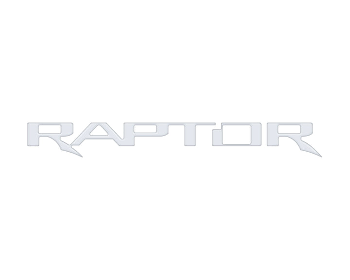 Raptor Tailgate Emblem Inserts Fits 2017-2025 Ford F-150 Raptor