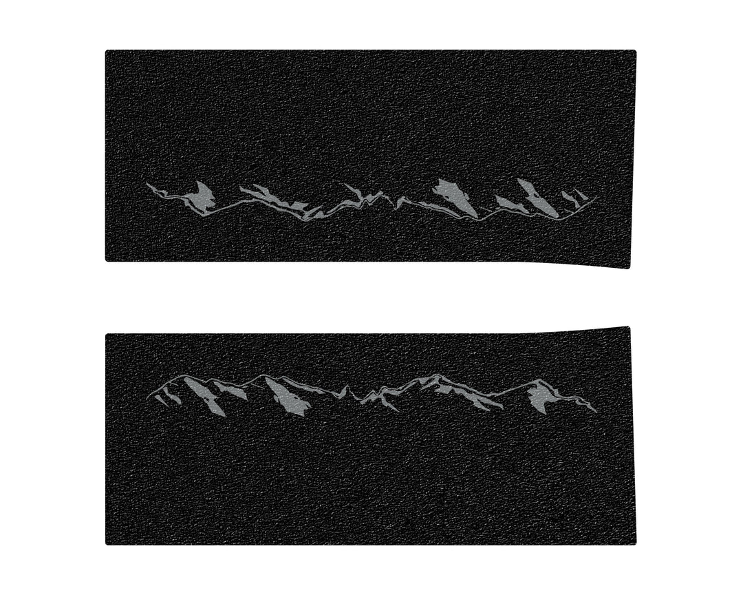 Textured Door Sill Overlays Fits 2015-2023 Ford Edge