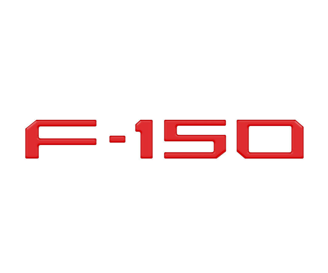 Tailgate Applique Emblem Accent Trim Fits 2021-2024 Ford F-150 Raptor/King Ranch/Platinum/Limited